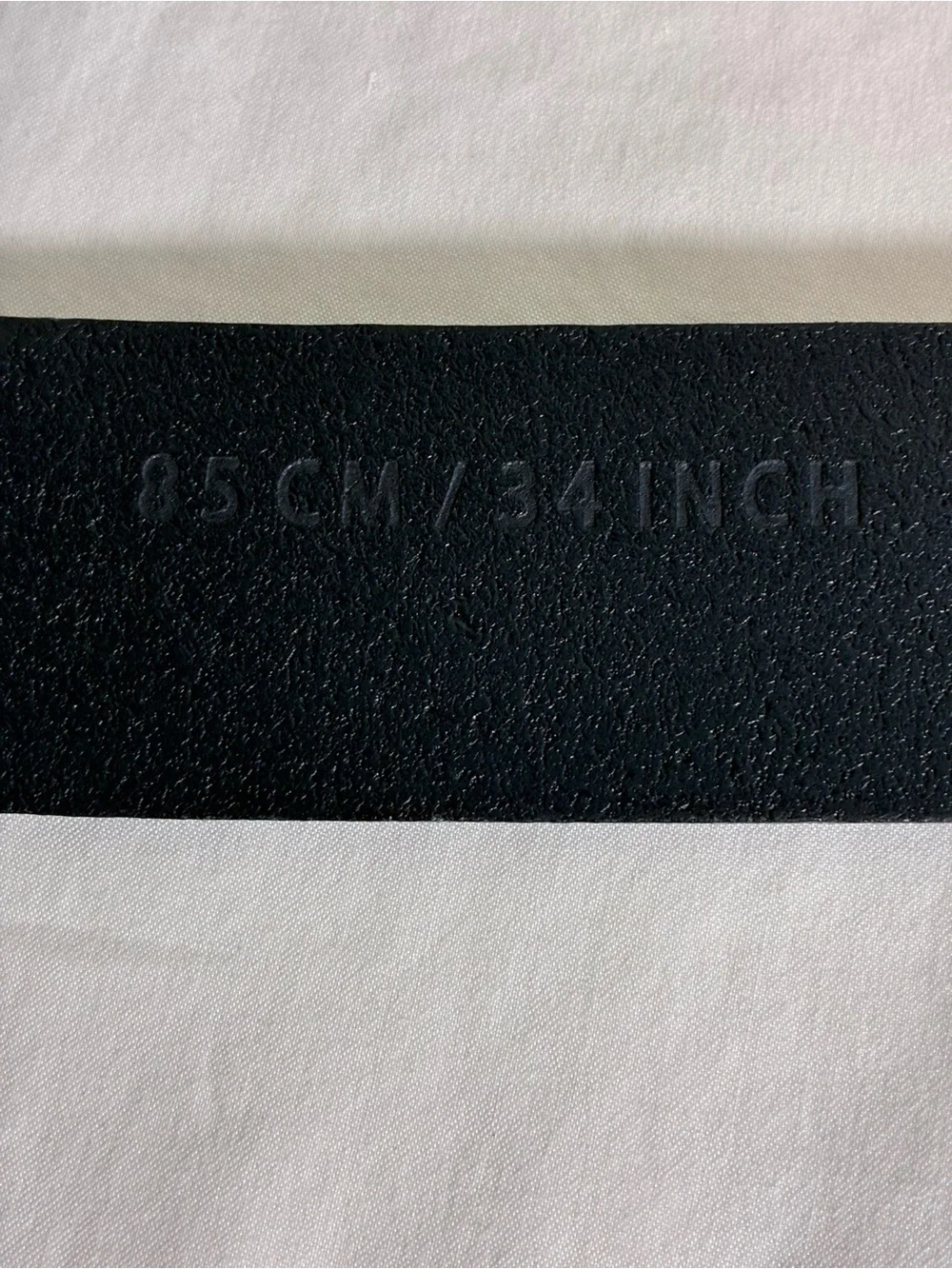 Tommy Hilfiger Men’s Belt Sz 34 Blue Genuine Leather Belt Logo